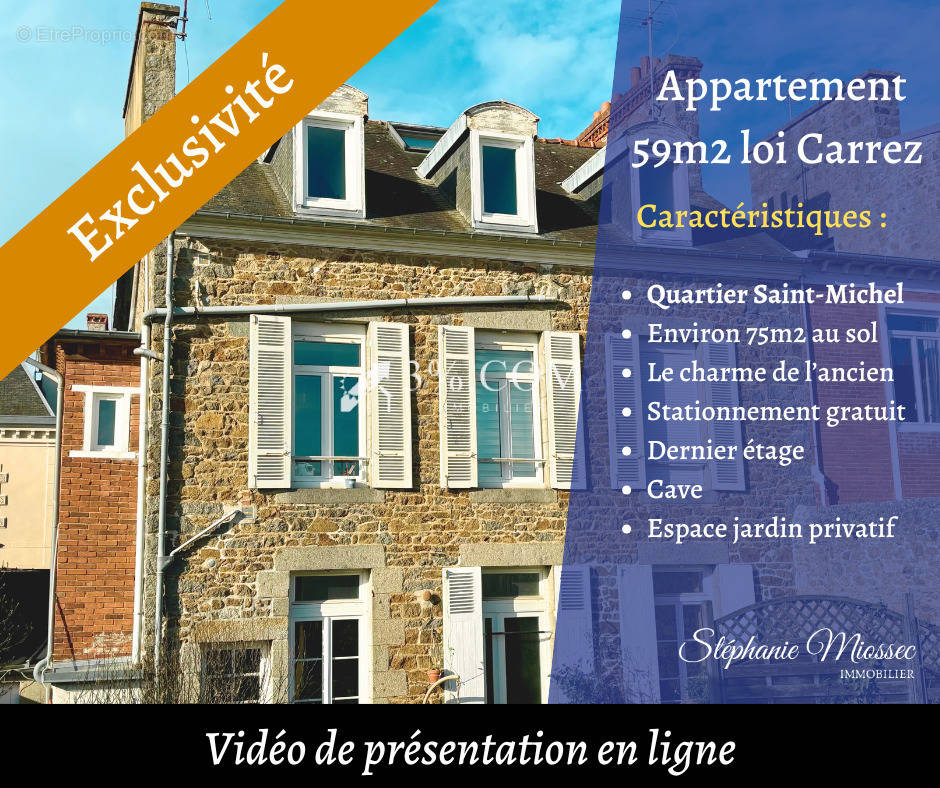 Appartement à SAINT-BRIEUC