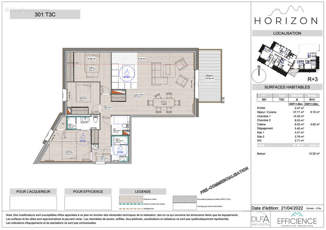 Appartement à FONTCOUVERTE-LA-TOUSSUIRE