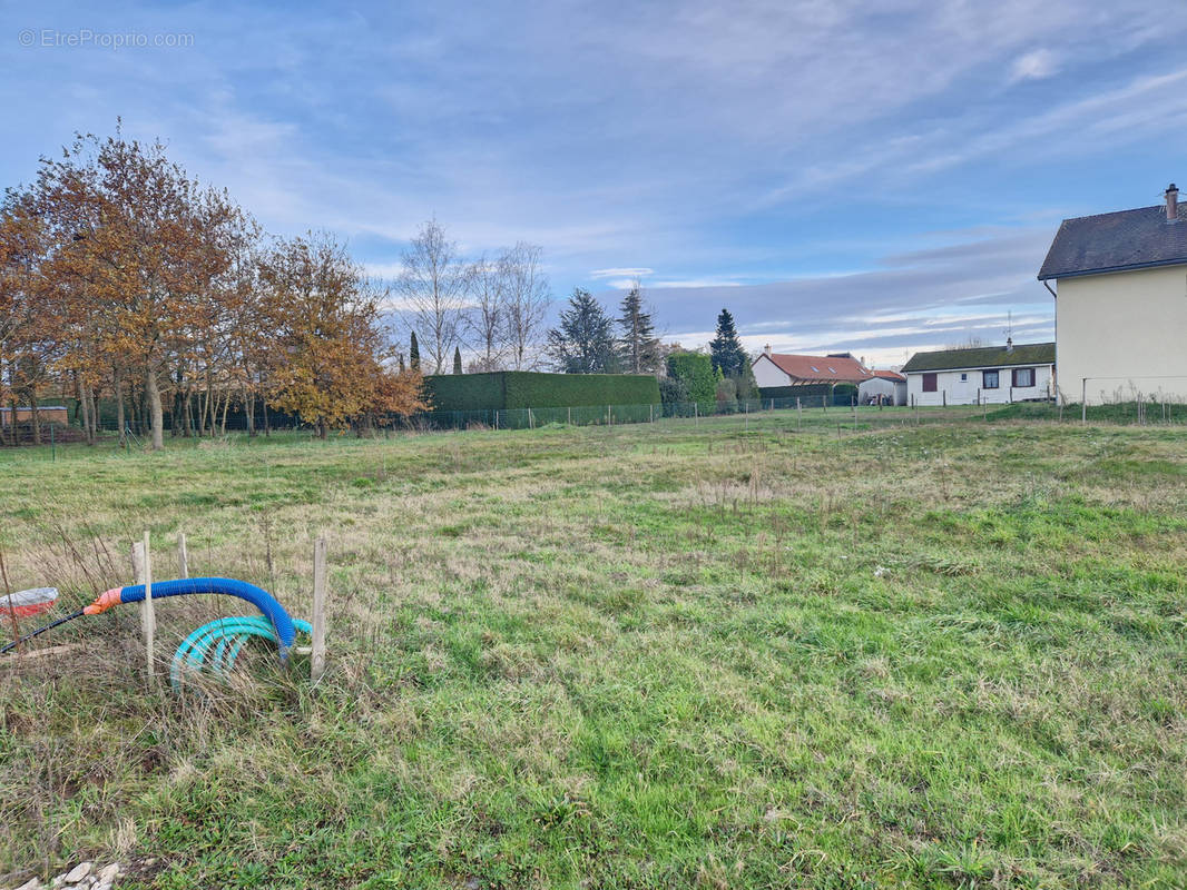 Terrain à OUROUX-SUR-SAONE