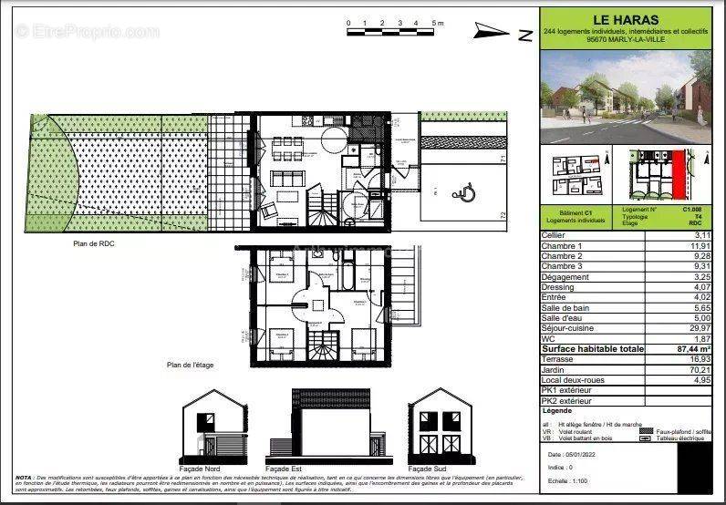 Appartement à MARLY-LA-VILLE