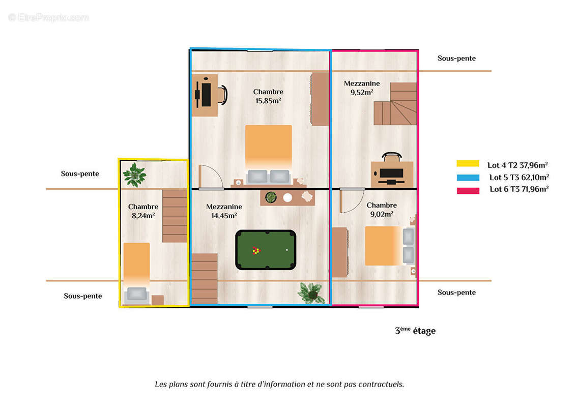 Appartement à MONTLUCON