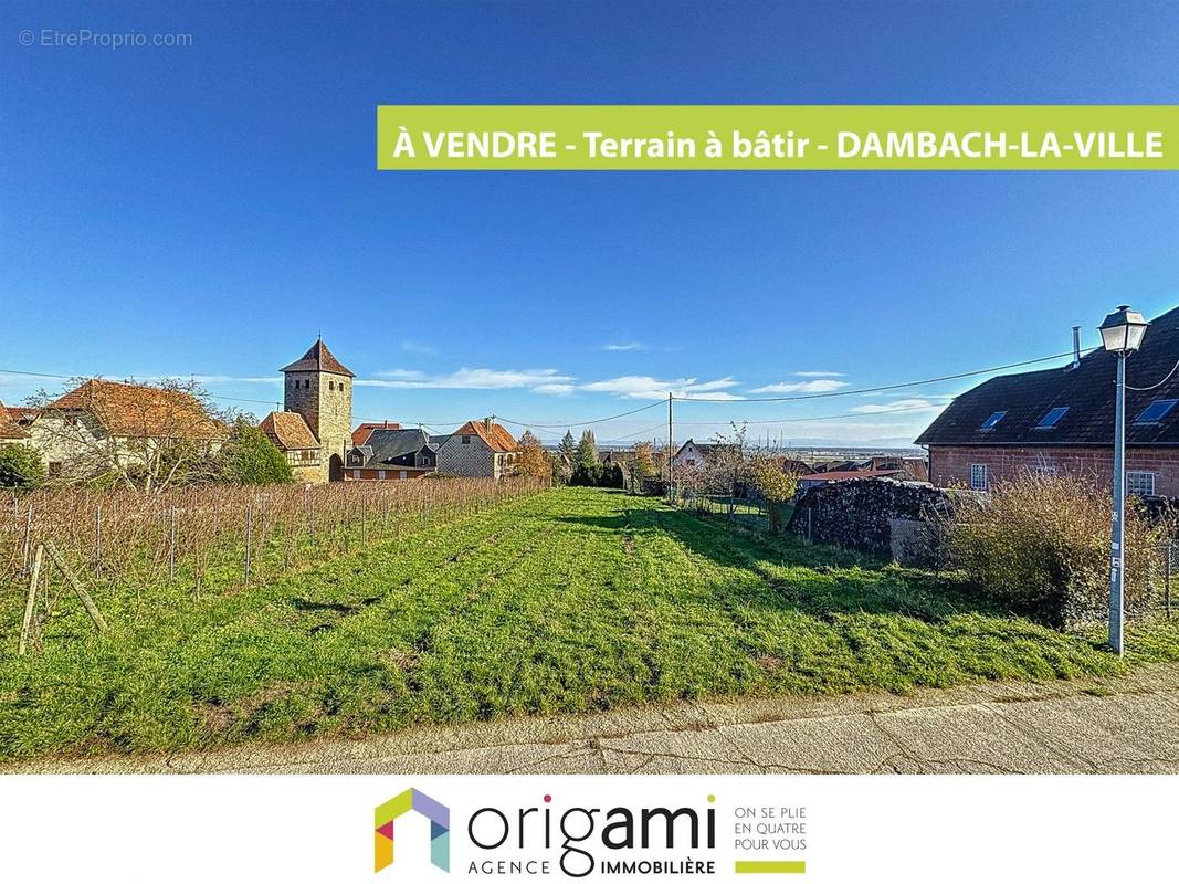 Terrain à DAMBACH-LA-VILLE