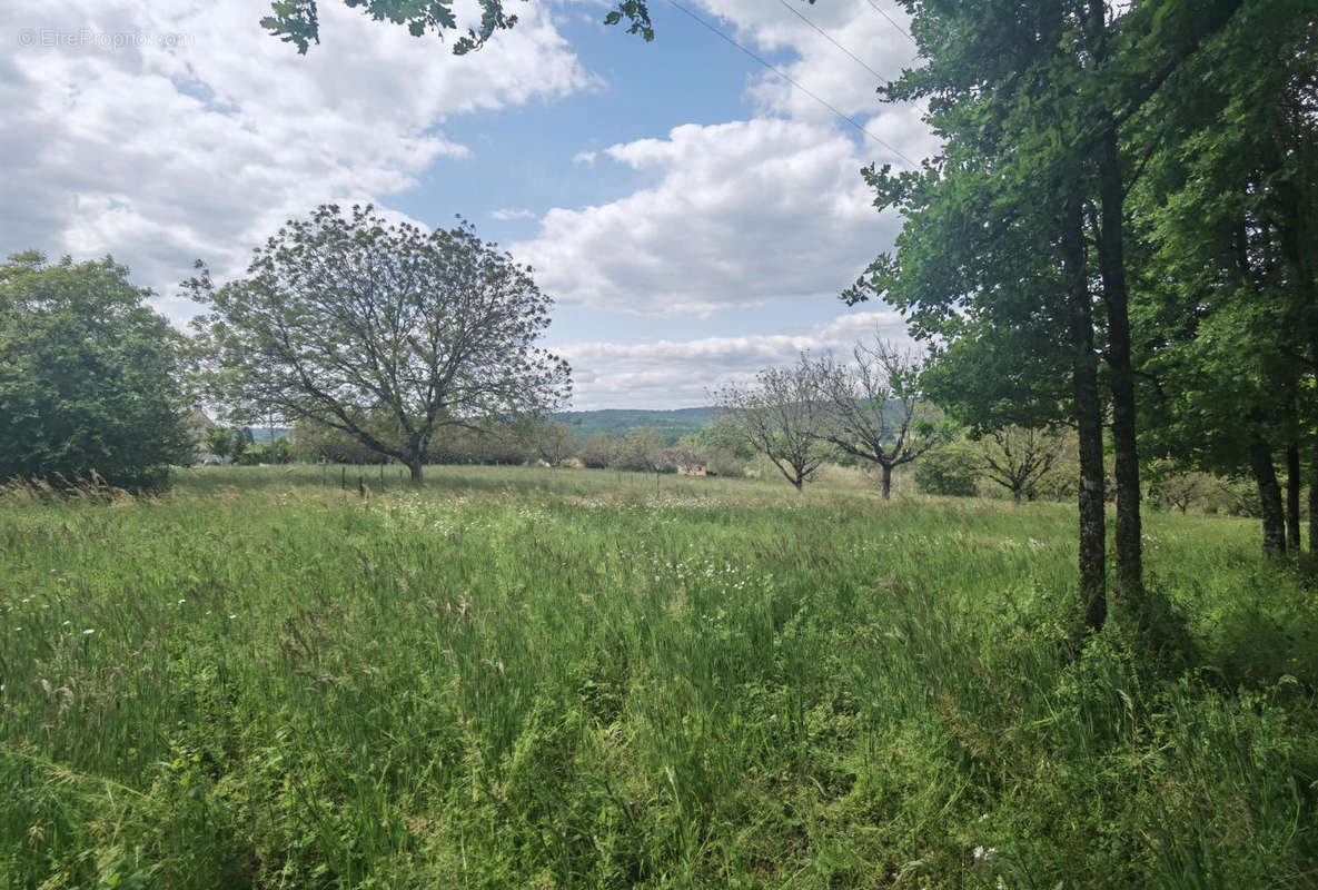 Ouest vue - Terrain à CUBJAC