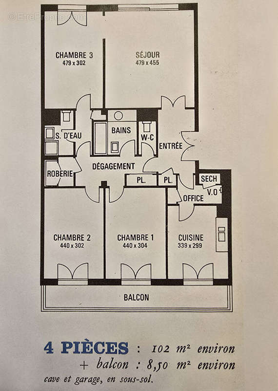 Appartement à VERSAILLES