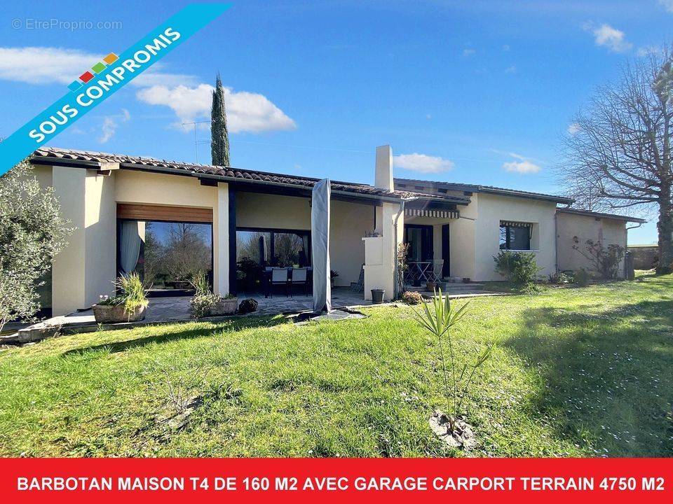 #maison #sudouest #gers #T4 #cazaubon #barbotanlesthermes - Maison à CAZAUBON