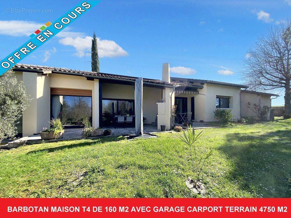 #maison #sudouest #gers #T4 #cazaubon #barbotanlesthermes - Maison à CAZAUBON