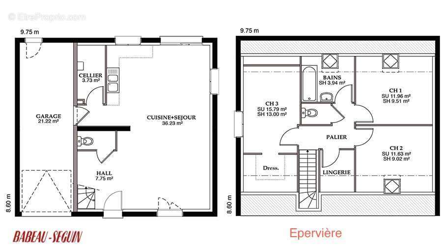 Terrain à REBAIS