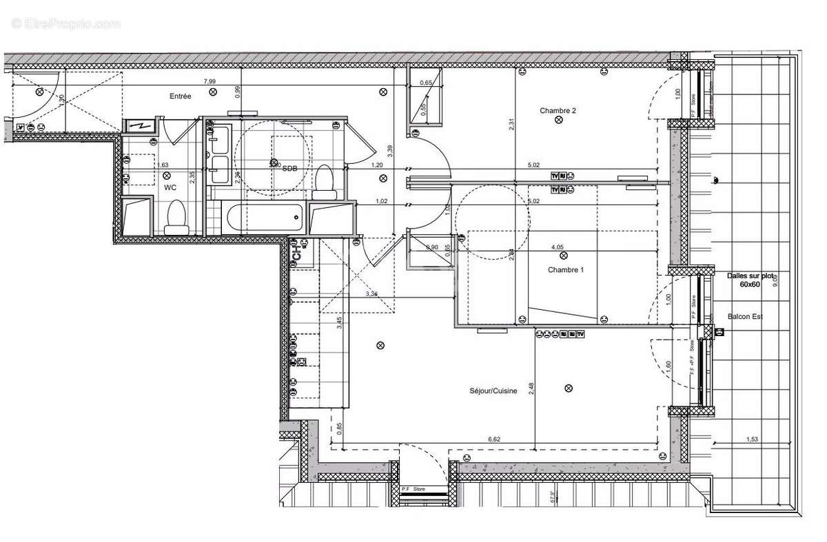 Appartement à LA GARENNE-COLOMBES