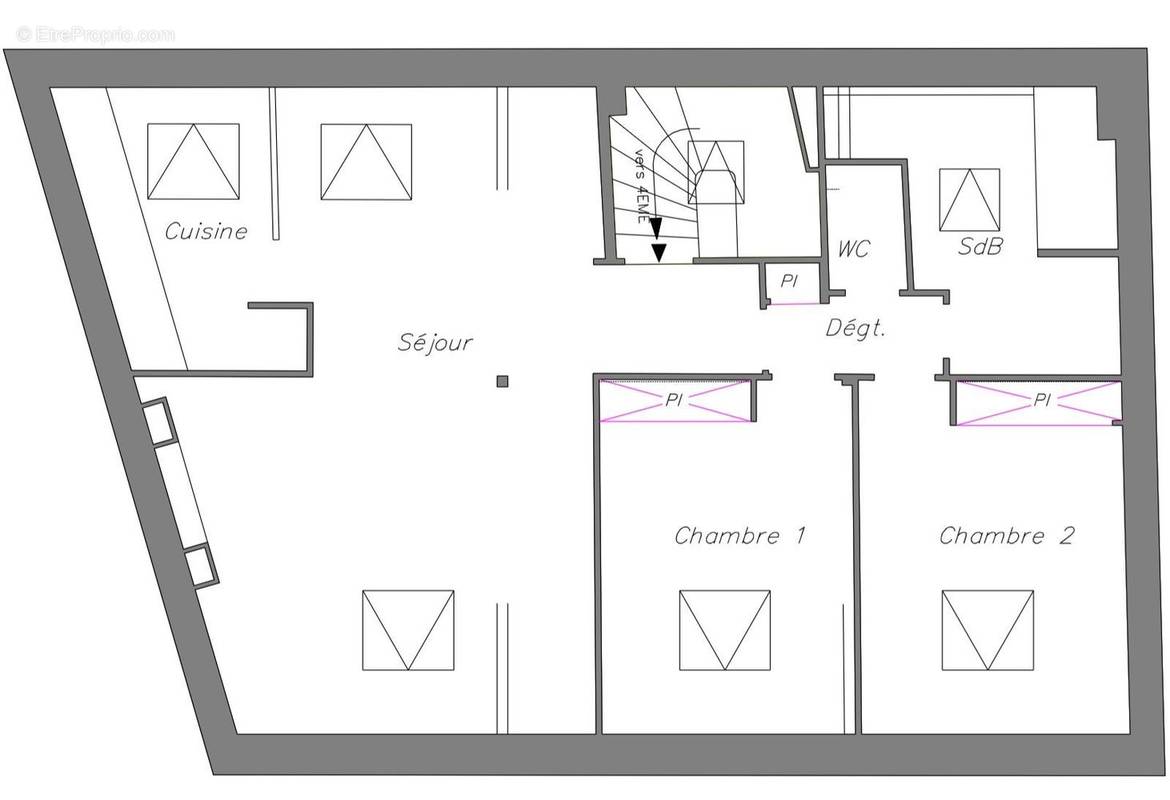 Appartement à RUEIL-MALMAISON