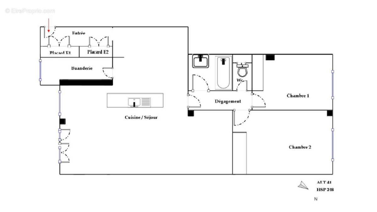 Appartement à BOULOGNE-BILLANCOURT