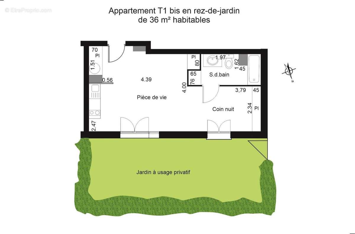 Appartement à PAREMPUYRE