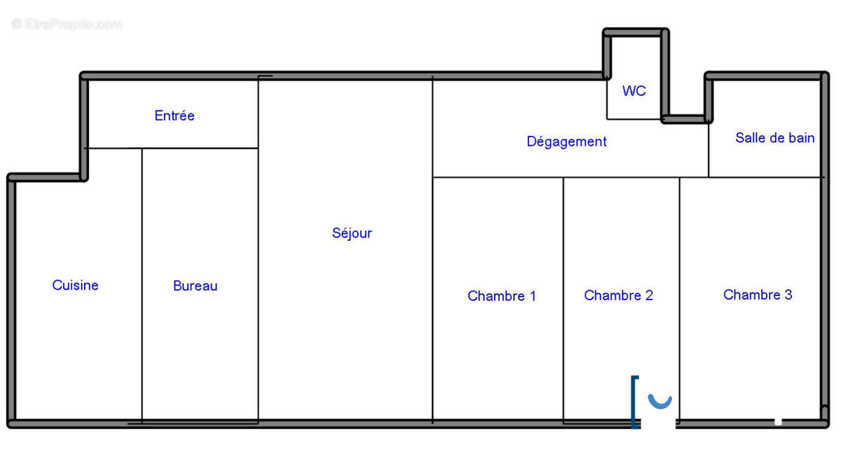 Appartement à LA GARENNE-COLOMBES