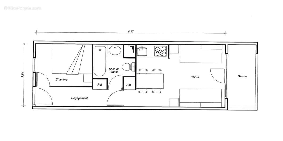 Appartement à VAL-D&#039;ISERE