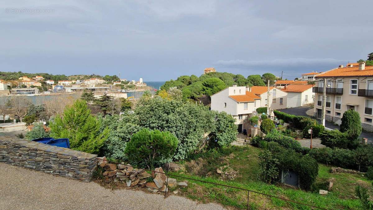 Terrain à PORT-VENDRES