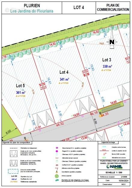 Terrain à PLURIEN