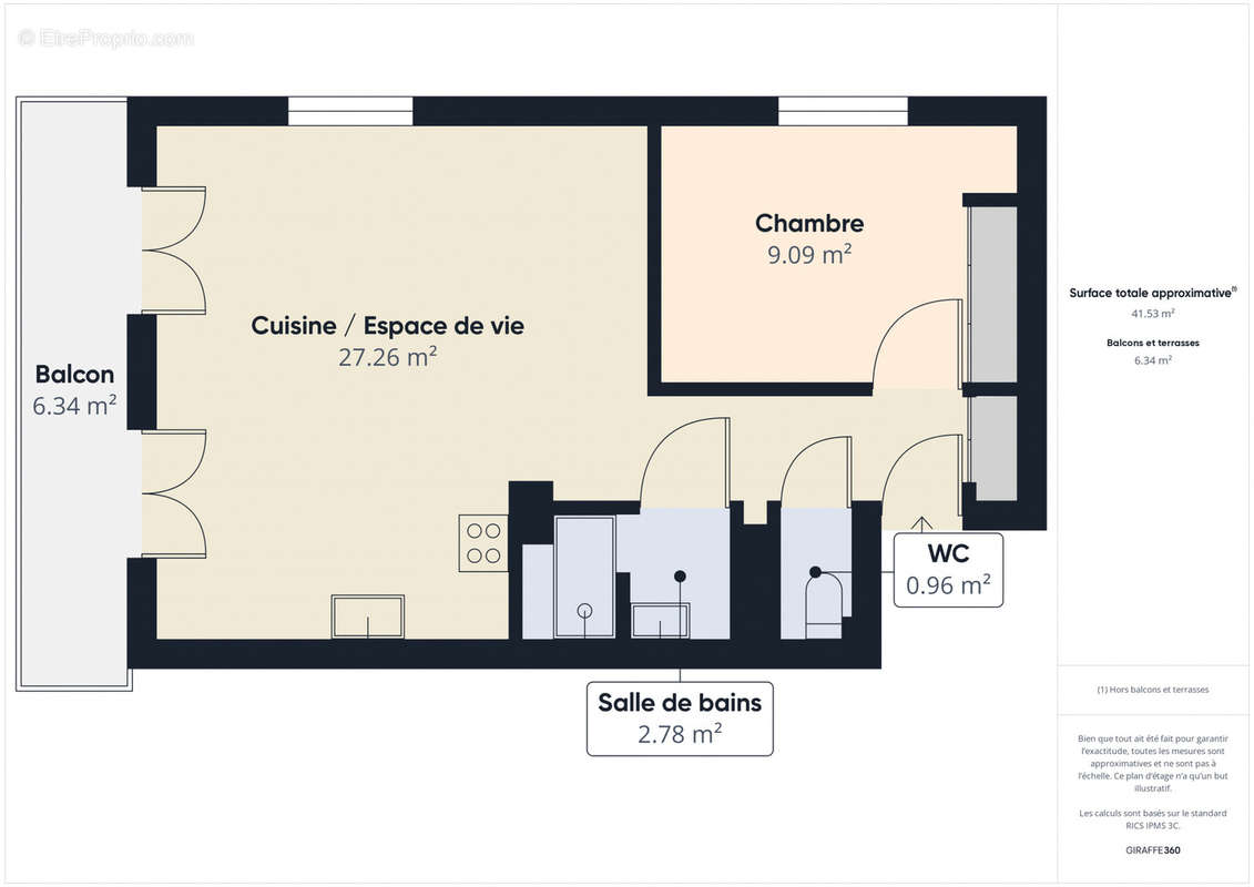 Appartement à AIX-LES-BAINS