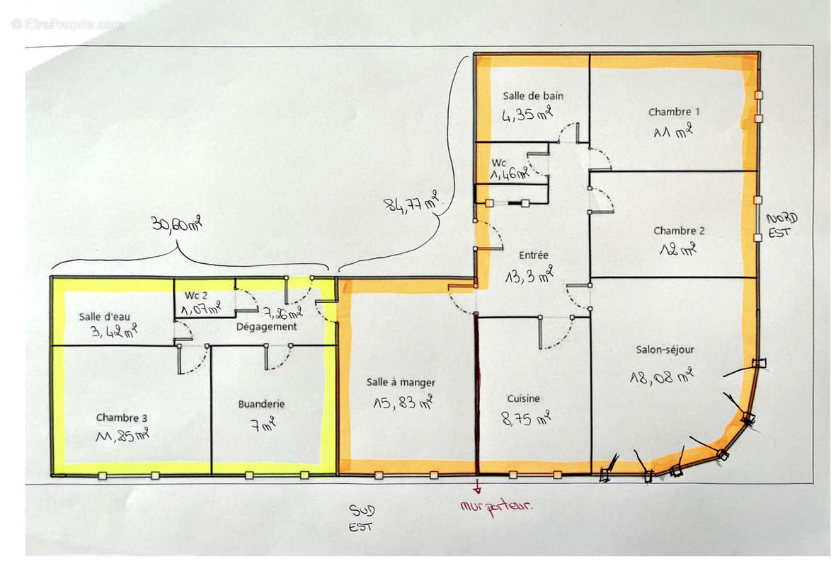 Appartement à CALUIRE-ET-CUIRE