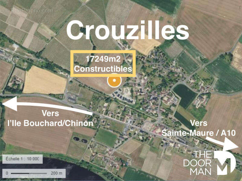 Terrain à CROUZILLES