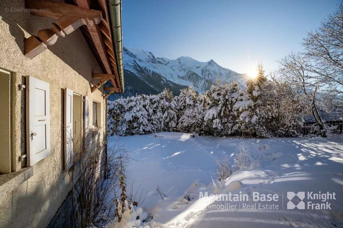 Maison à CHAMONIX-MONT-BLANC