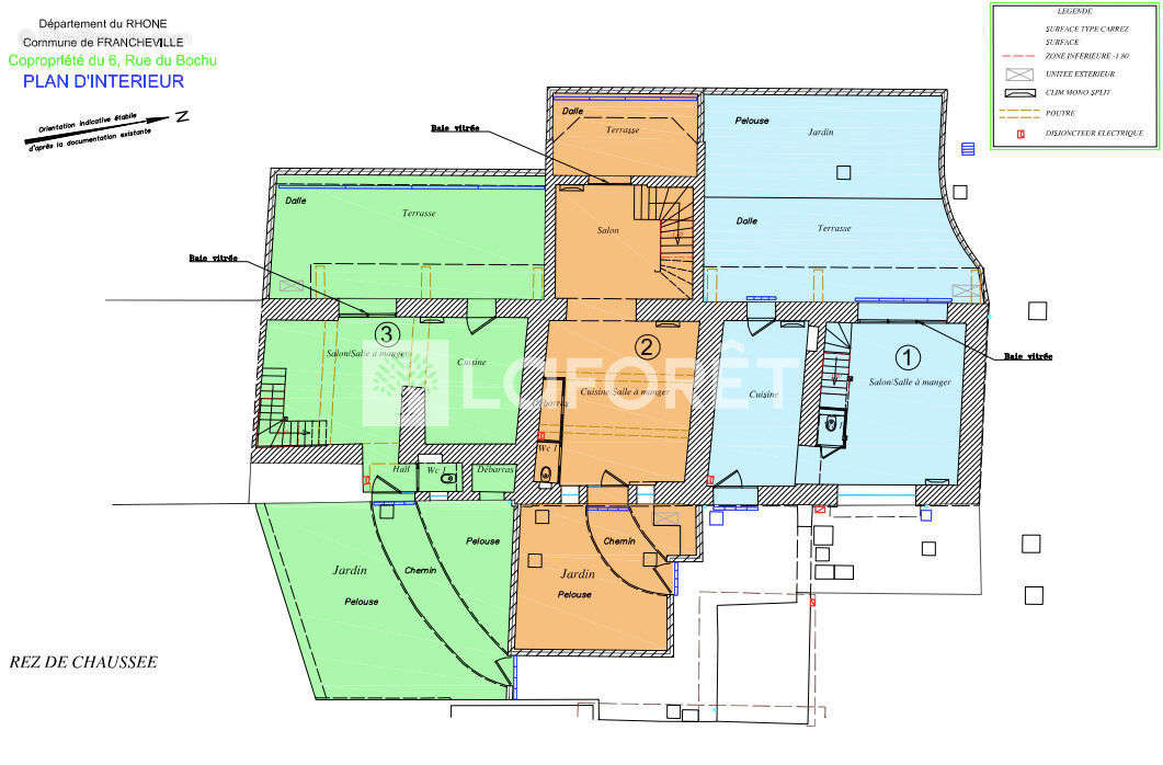 Appartement à FRANCHEVILLE