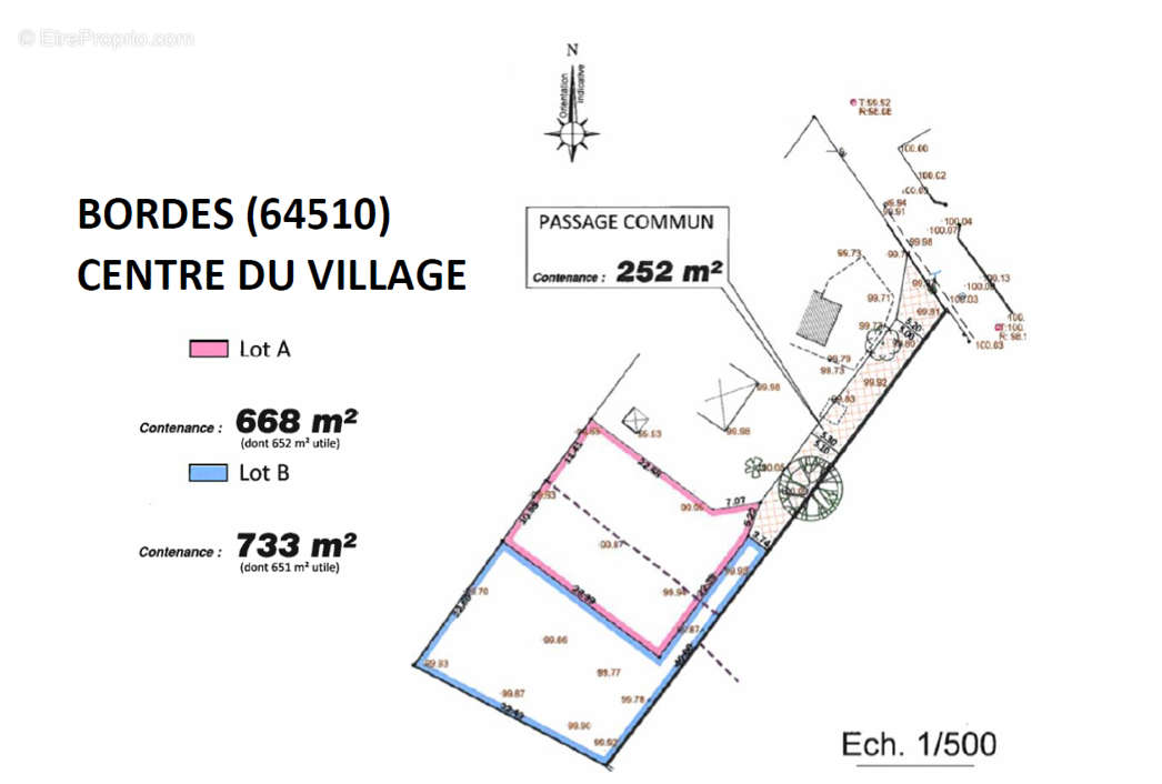 Terrain à BORDES