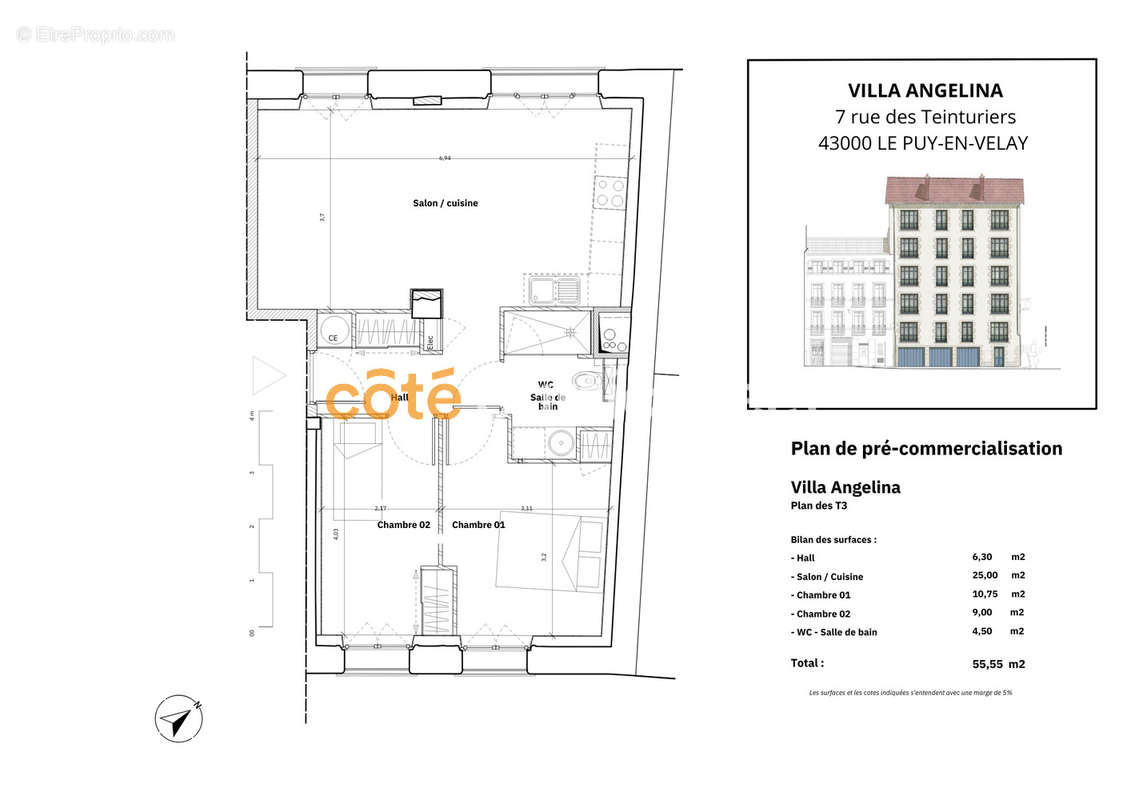 Appartement à LE PUY-EN-VELAY