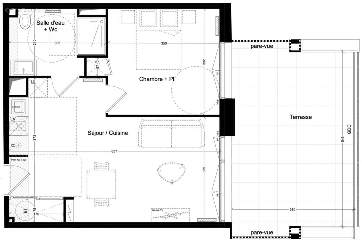 Appartement à AUDIERNE