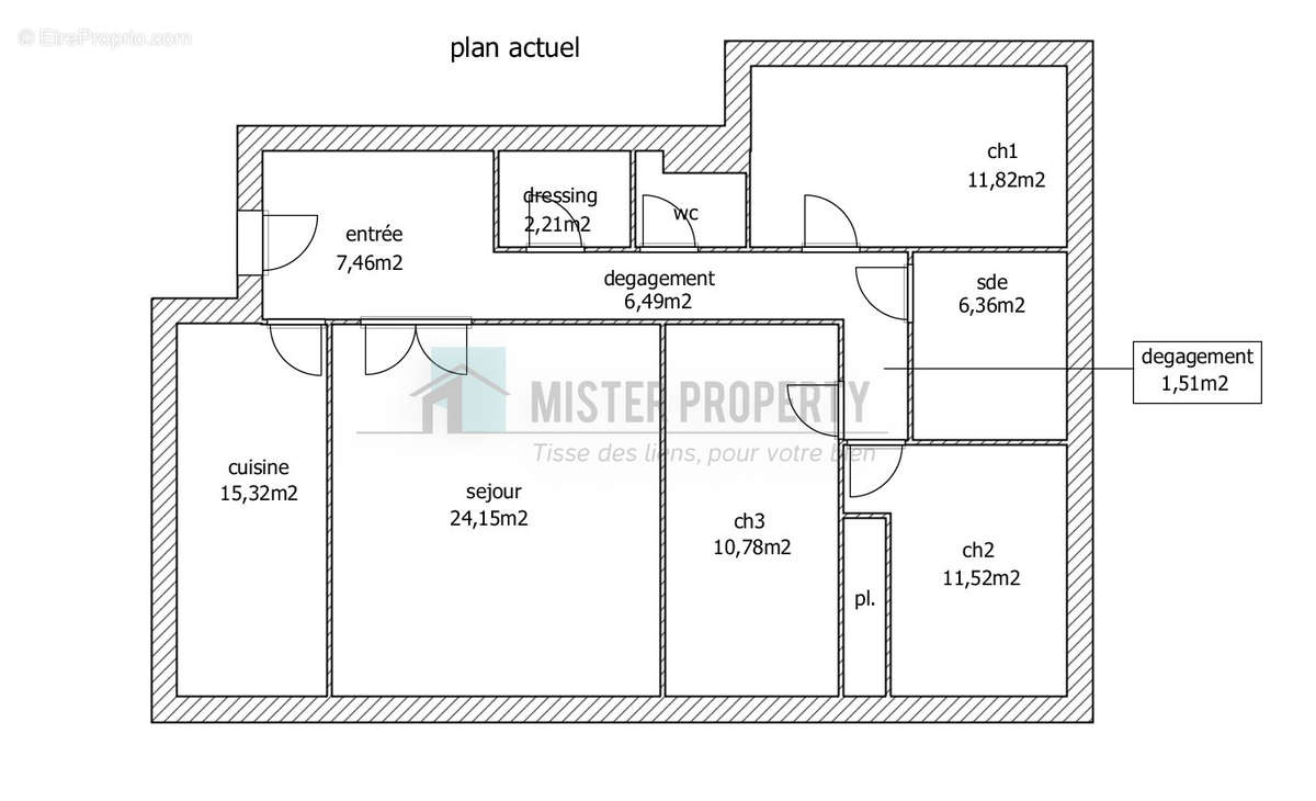 Appartement à RUEIL-MALMAISON