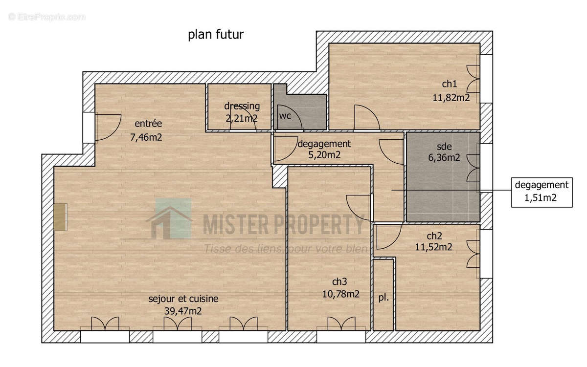 Appartement à RUEIL-MALMAISON