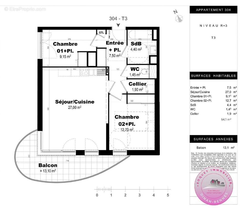 Appartement à RENNES