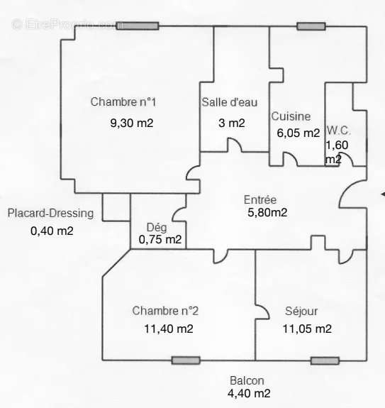 Appartement à CLICHY