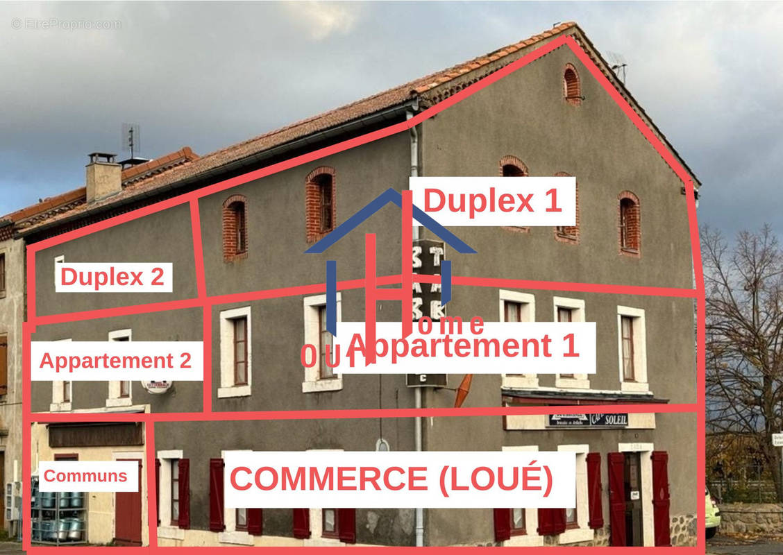 Appartement à SAINT-CHRISTOPHE-SUR-DOLAISON