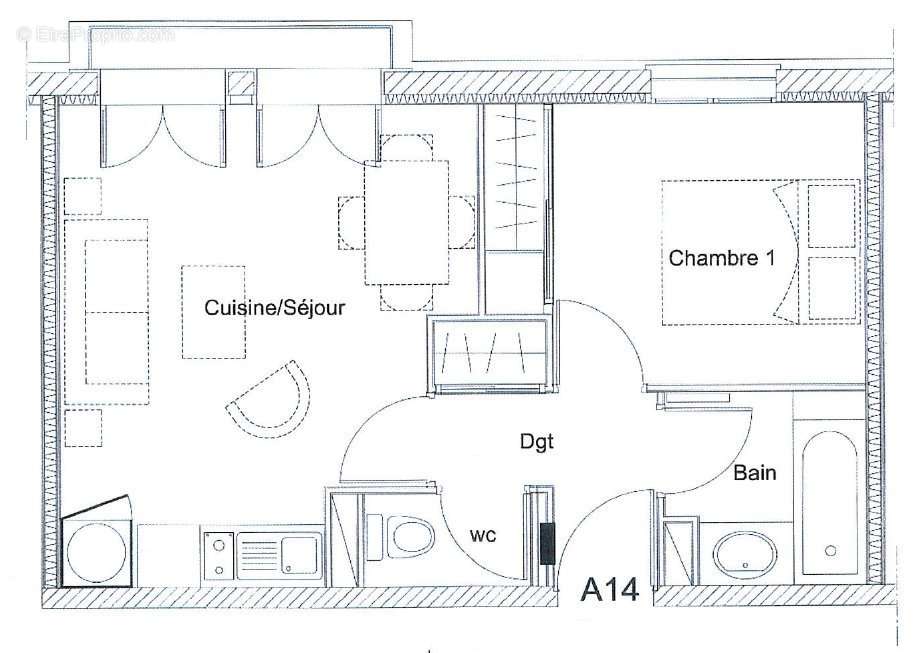 Appartement à LA ROCHE-POSAY