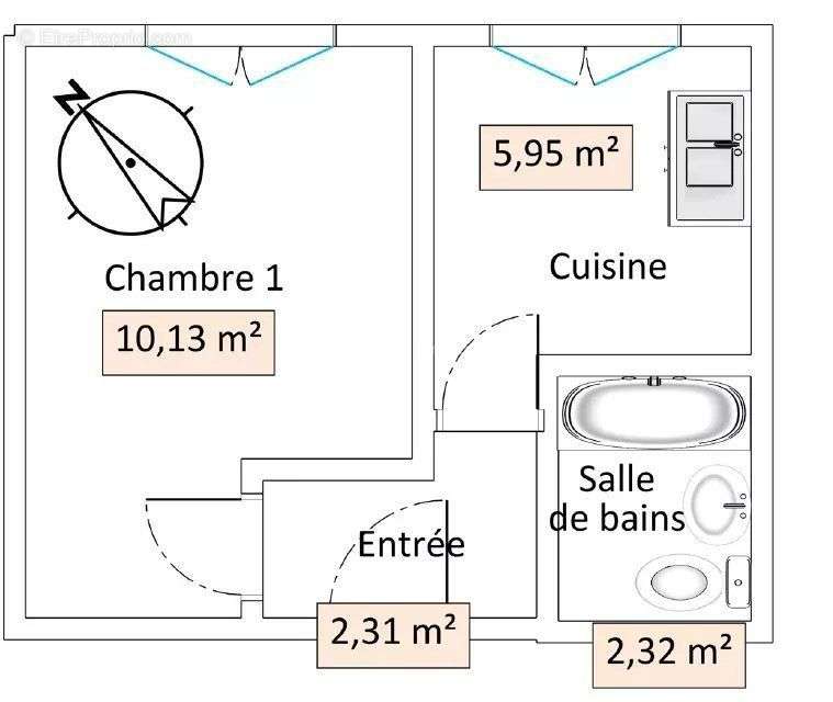 Appartement à ASNIERES-SUR-SEINE