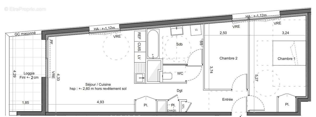 Appartement à MERIGNAC