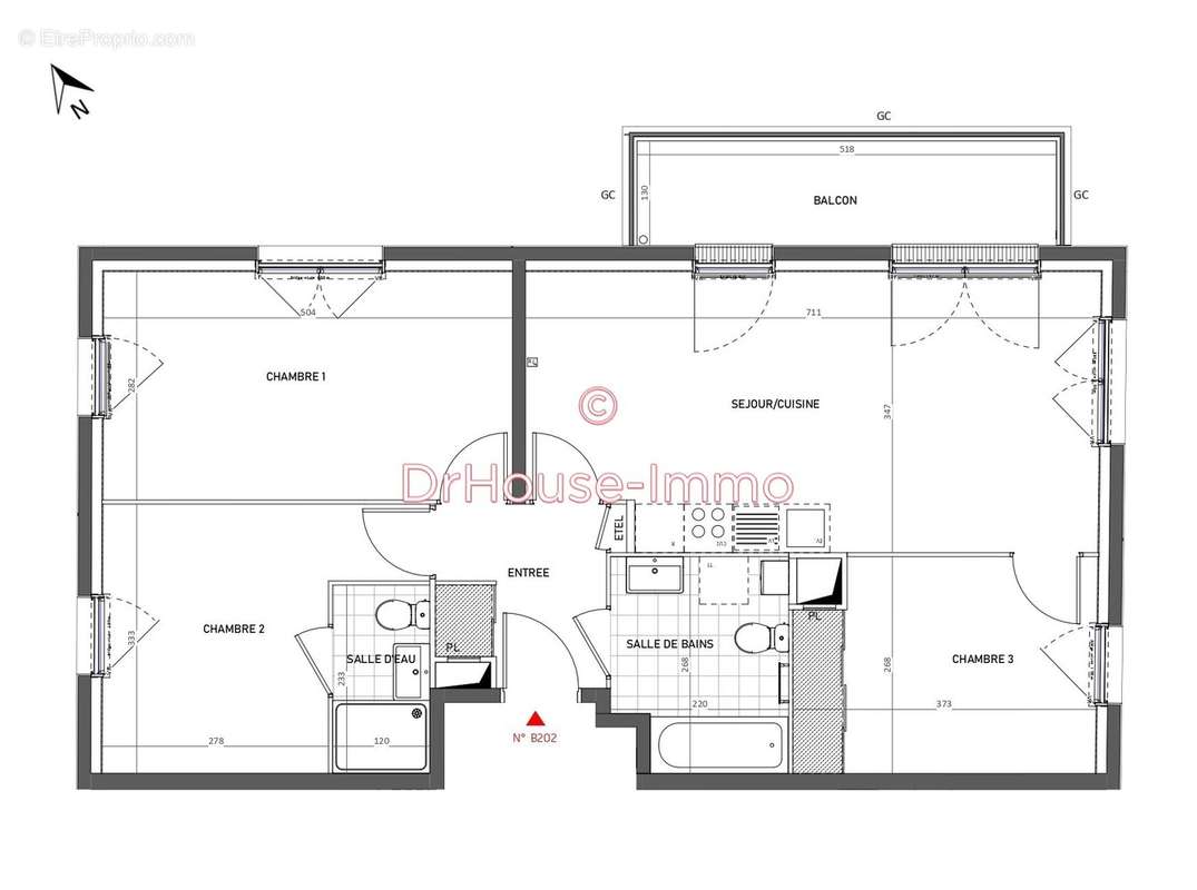 Appartement à EPINAY-SUR-SEINE