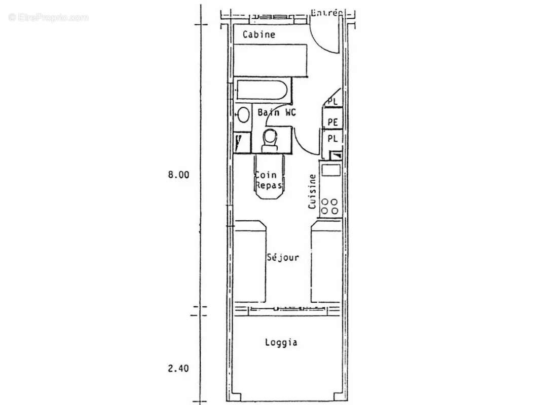 Appartement à GRIMAUD