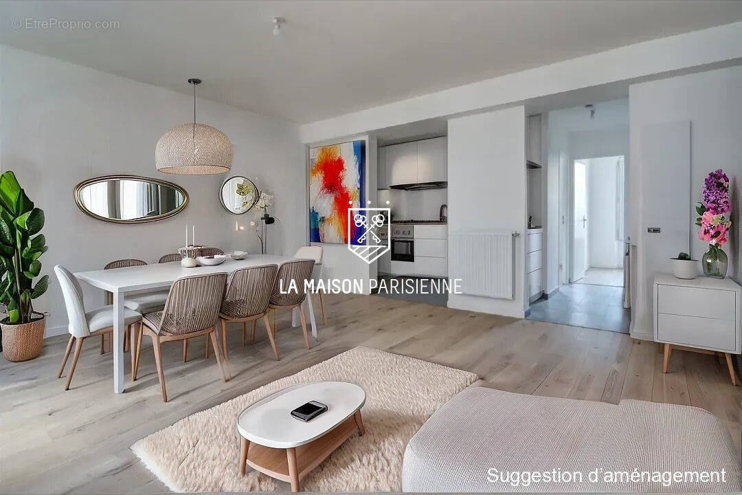 Appartement à PARIS-19E