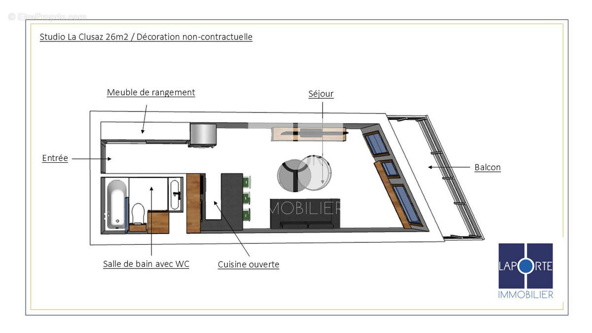 Appartement à LA CLUSAZ