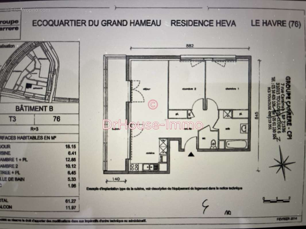 Appartement à LE HAVRE