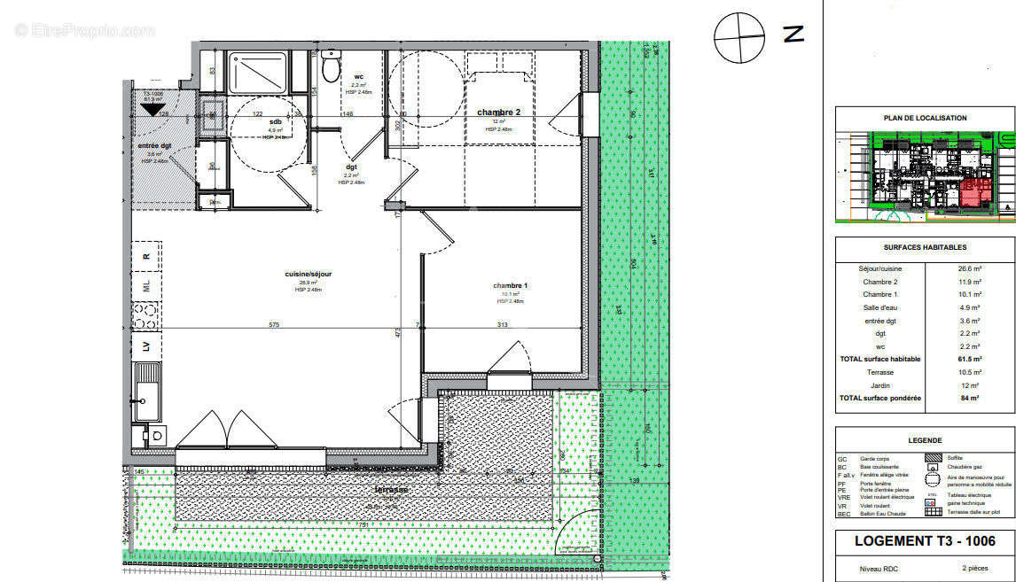 Appartement à NOTRE-DAME-DE-MONTS