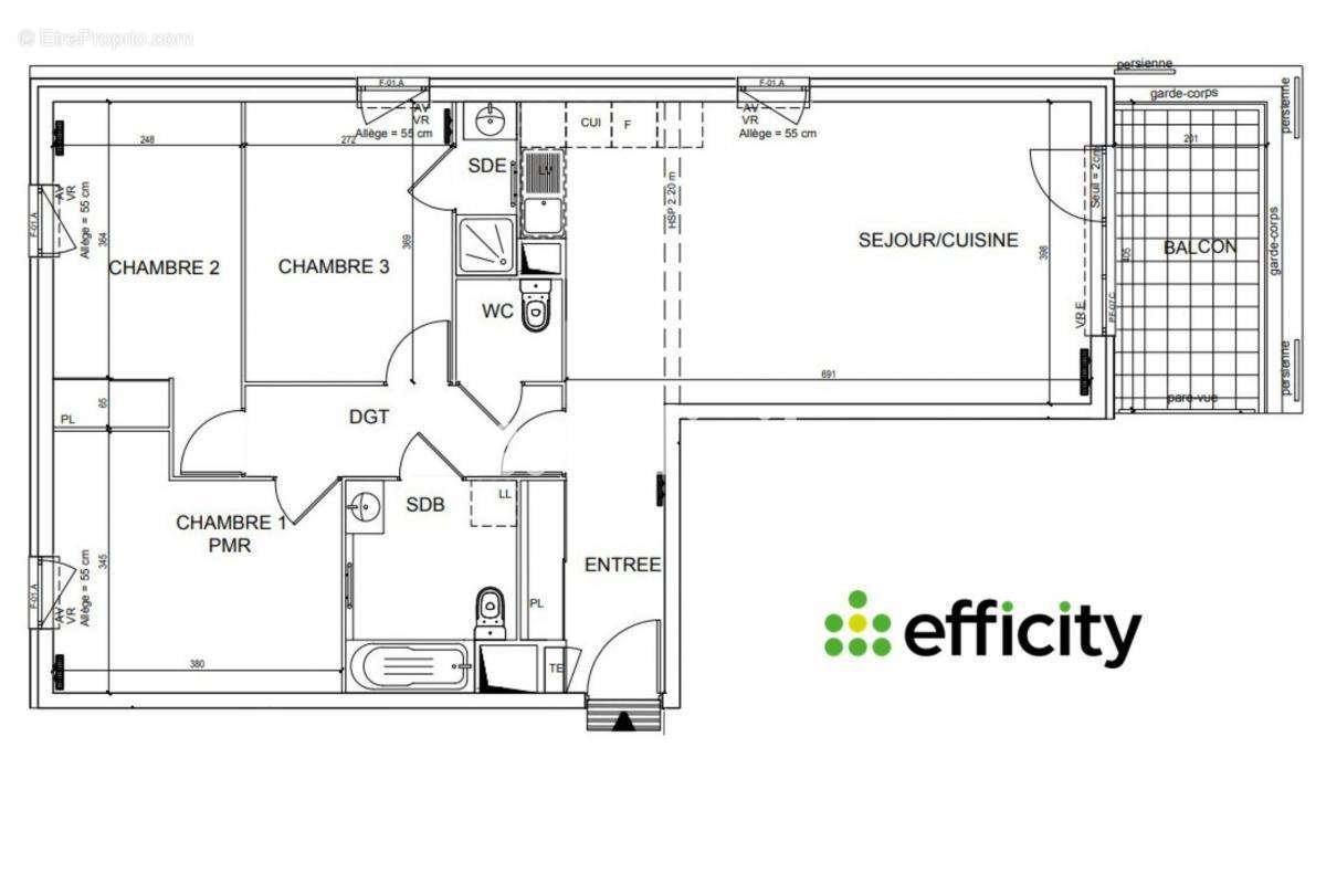 Appartement à SCHILTIGHEIM