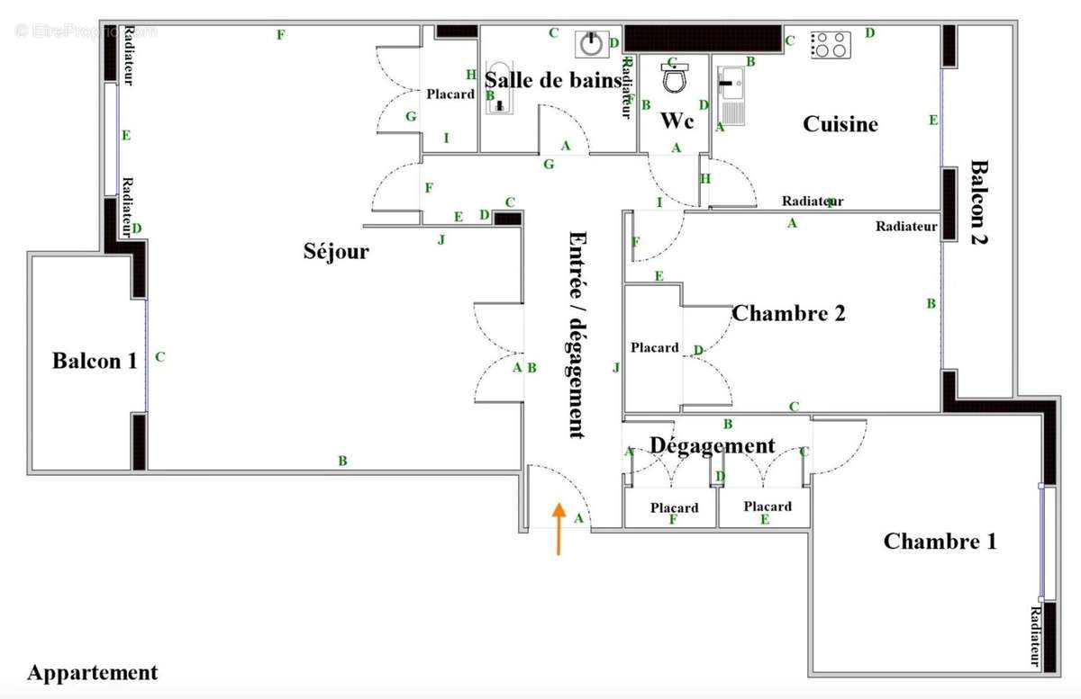 Appartement à NICE