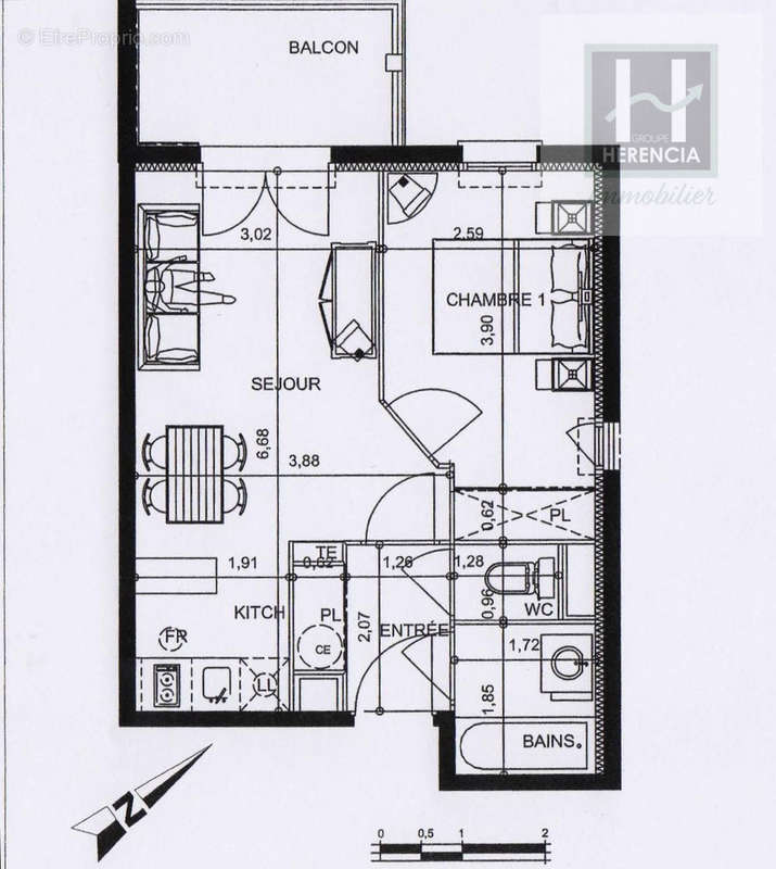 Appartement à GOND-PONTOUVRE