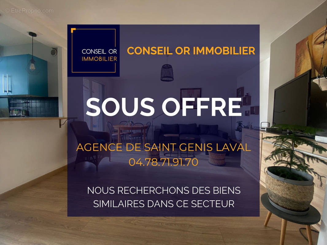 Appartement à SAINT-GENIS-LAVAL