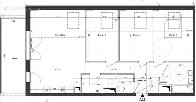 Appartement à MARIGNIER