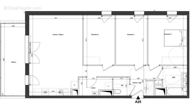 Appartement à MARIGNIER