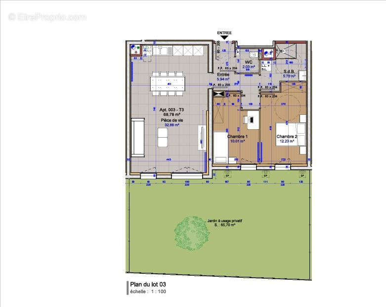 Appartement à BOIS-GUILLAUME