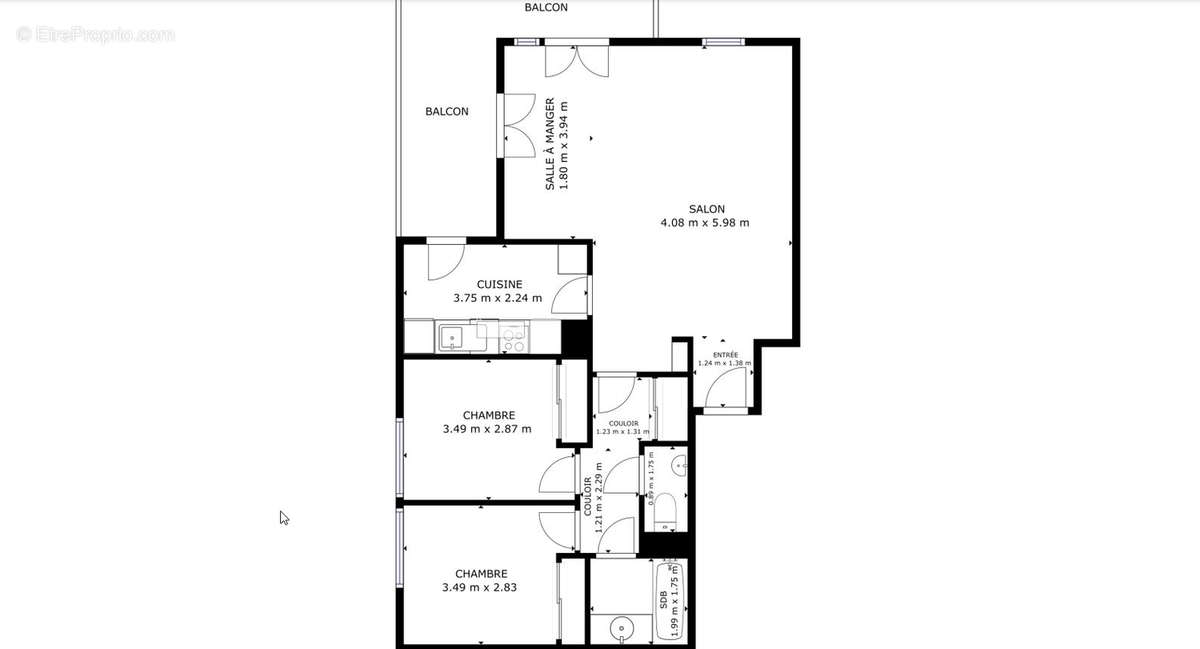 Appartement à ISSY-LES-MOULINEAUX