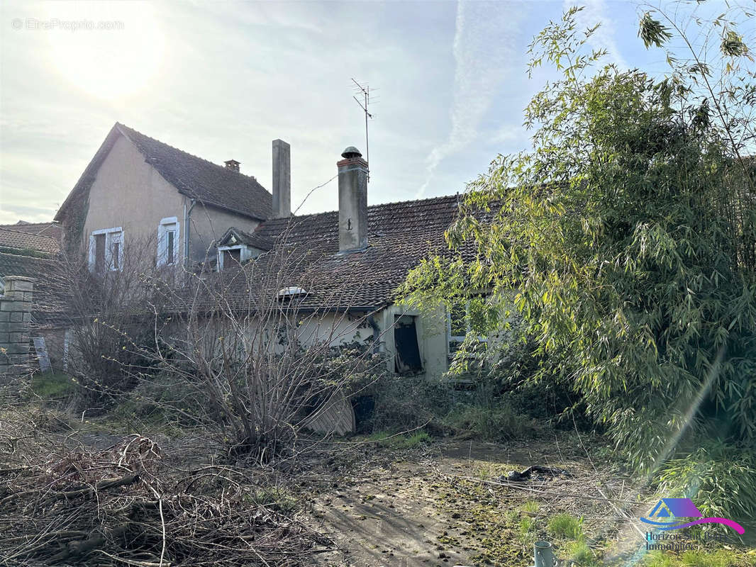 jardin - Maison à BESSAIS-LE-FROMENTAL